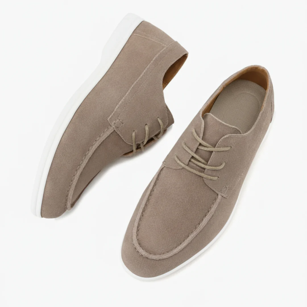Premium Suede Lace Shoes - Image 8